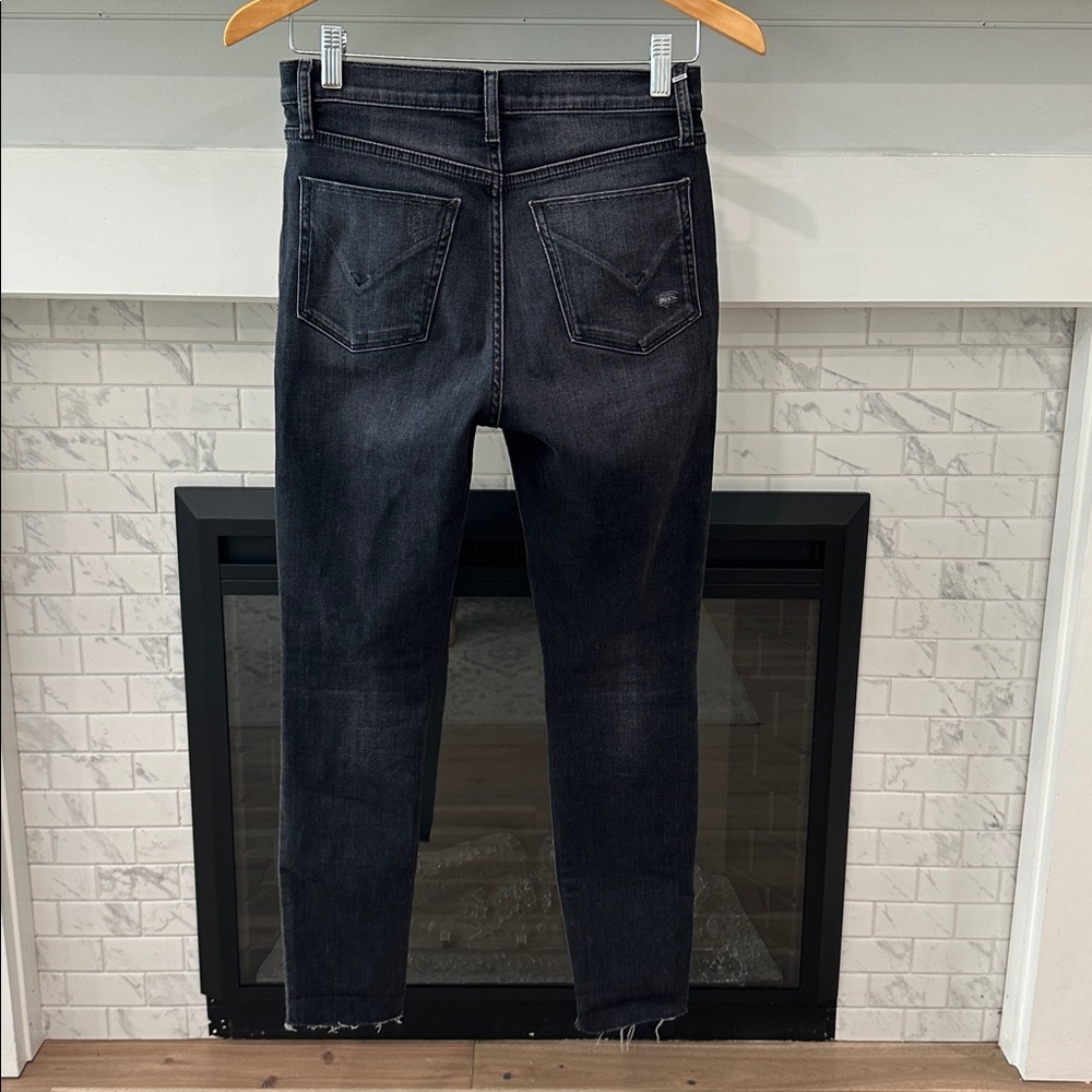 Hudson Barbara super skinny Jeans black Charcoal Denim - Picture 3 of 6